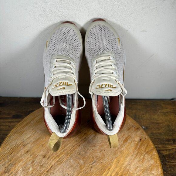Nike Air Max 270 Light Cream Terra Blush Gold Shoes Women's Size 7.5 AH6789-203 - Picture 6 of 8